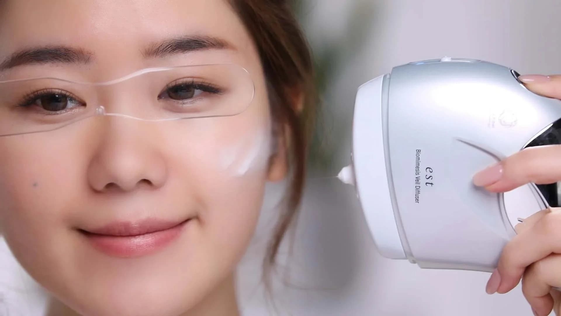 est skincare campaign still, second look