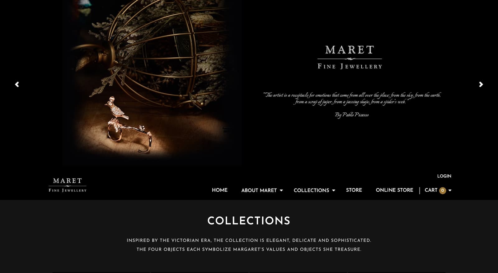 MARET property website
