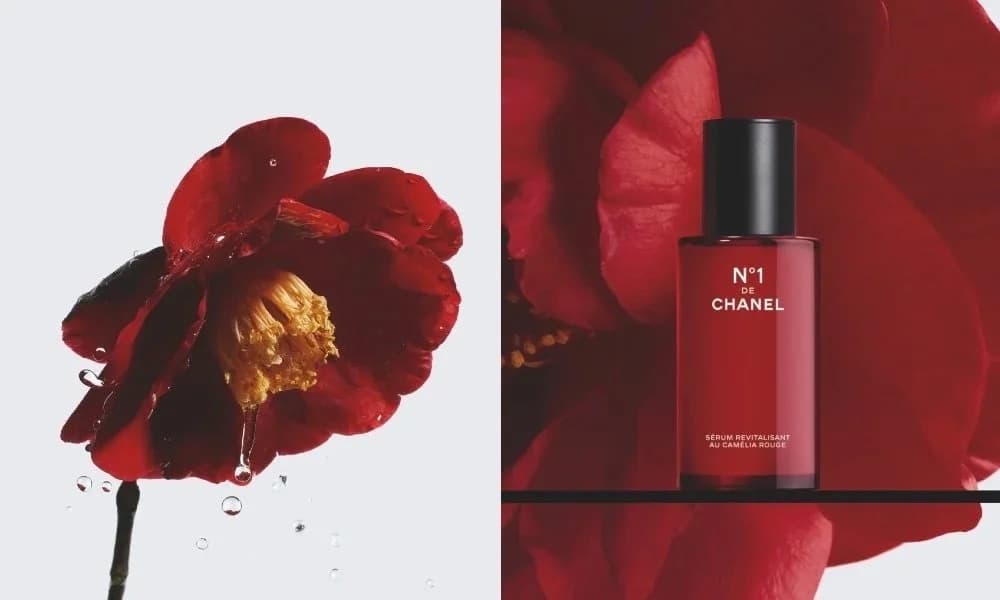 Chanel Beauty campaign still, third look