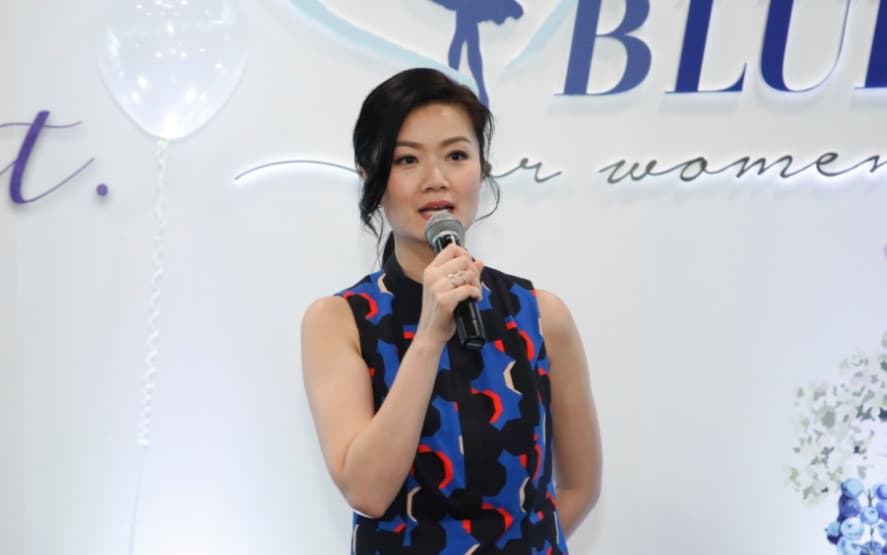 Sanofi Go Blue for Women health campaign event