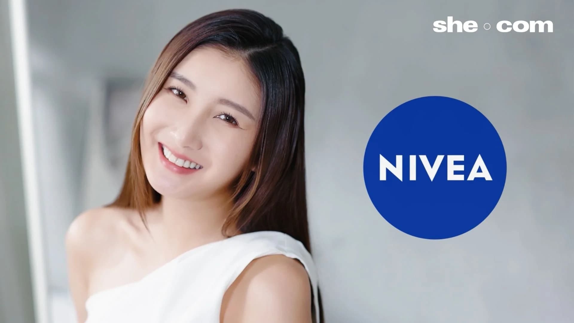 NIVEA LUMINOUS 630 dual-action brightening and anti-wrinkle serum campaign