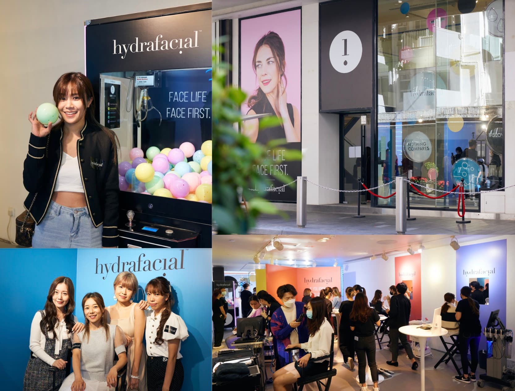 HydraFacial week-long pop-up event